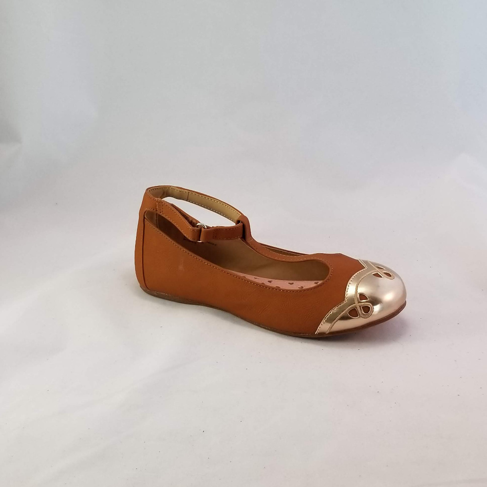 Hanna Andersson Anita Girl's T-Strap Shoe Size 3